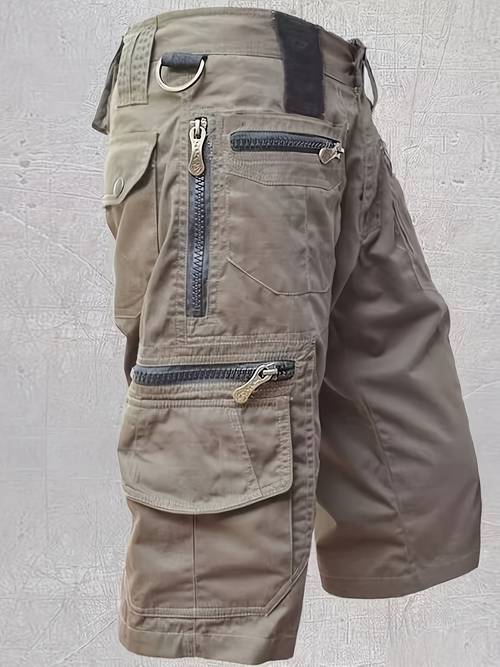 outdoor casual mens capri pants loose straight multi trendy summer plus size cargo shorts athletic trousers