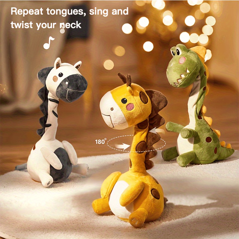  Juguete de cactus para bebés, repite lo que dices, canta y  baila, juguete electrónico de felpa con luces de colores y control de  volumen ajustable (120 canciones) : Juguetes y Juegos