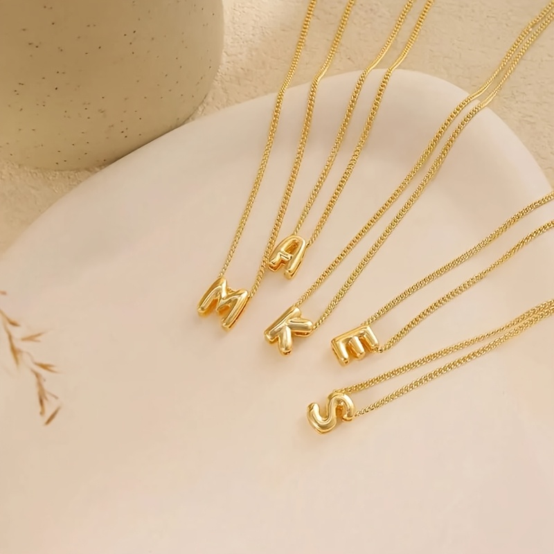Custom Name Necklace Stainless Steel, Minimalist Style