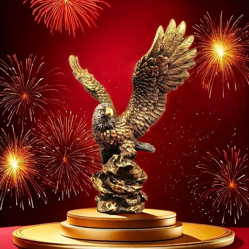     wing sculpture high end resin decorative ornament for living room office desk or indoor outdoor display   detailed   2