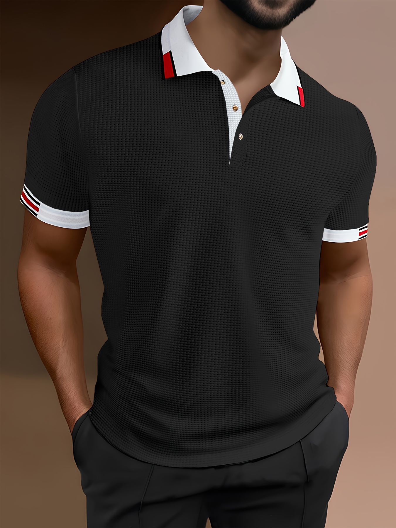 Chemise Homme Manches Longues - Tissu Gaufré Infroissable, Coupe Régulière - Pour Bureau, Affaires, Mariage