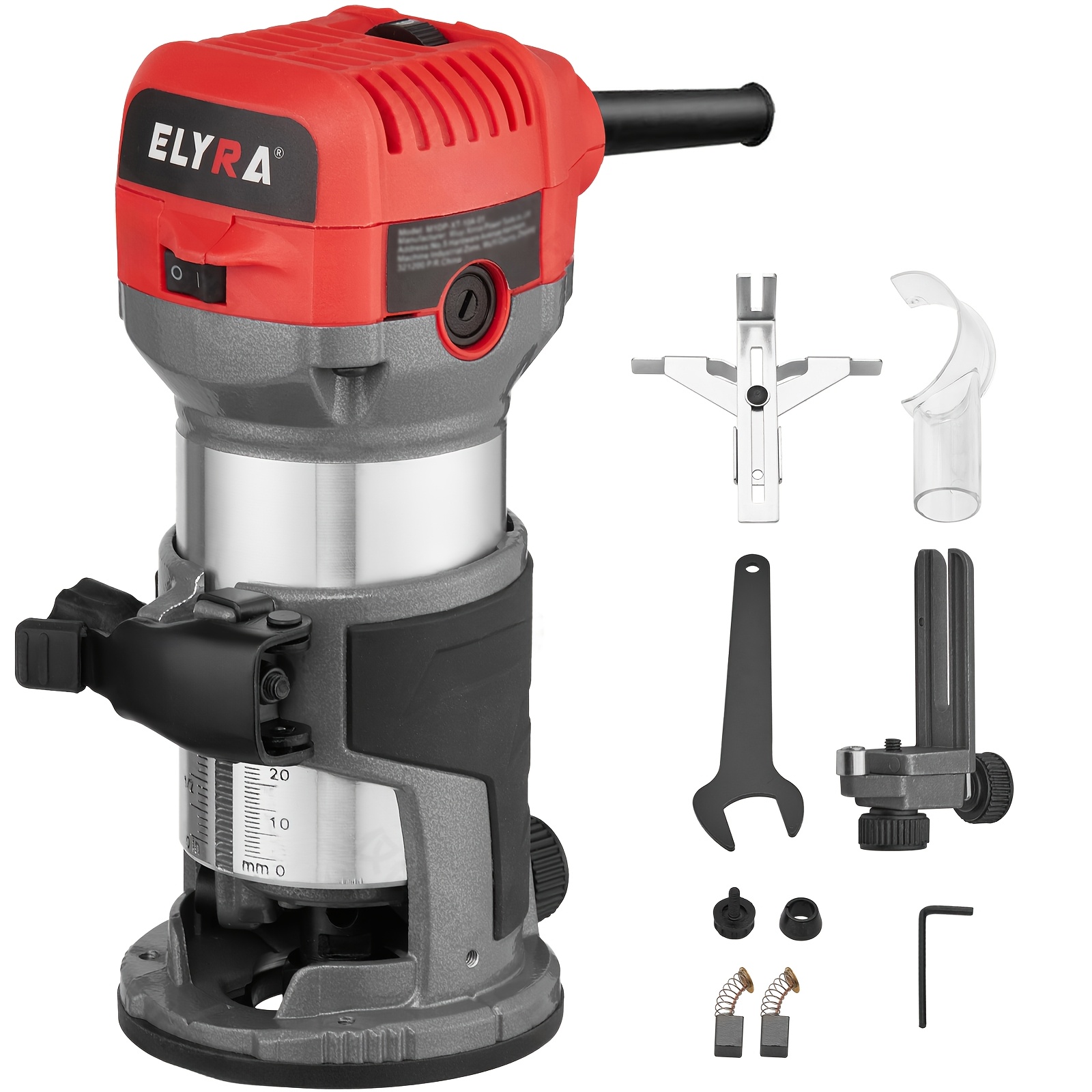 Wood Trimmer, 220v Wood Routers For Woodworking, 710w Handheld Wood Router Tool, 13000-33000 Rpm Compact Edge Trimmer, Suitable For Renovation/, Power Tools