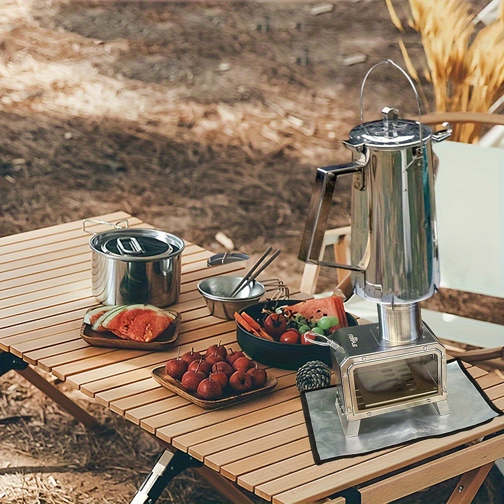 a   portable stainless   stove a durable barbecue grill suitable for   and cozy family cooking Product details 1