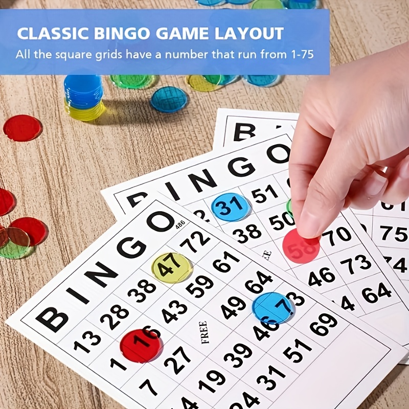 40pcs Unique Bingo Cards for Family Gatherings