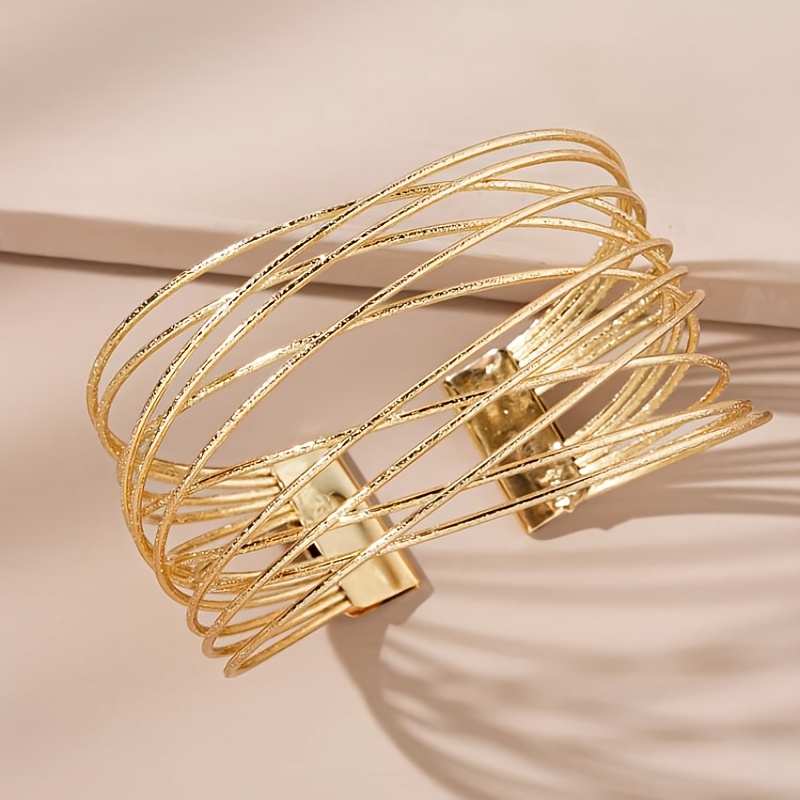 Image of 1pc European And Fashion Women's Bracelet, Suitable For Music Festivals, Parties, And Daily Wear