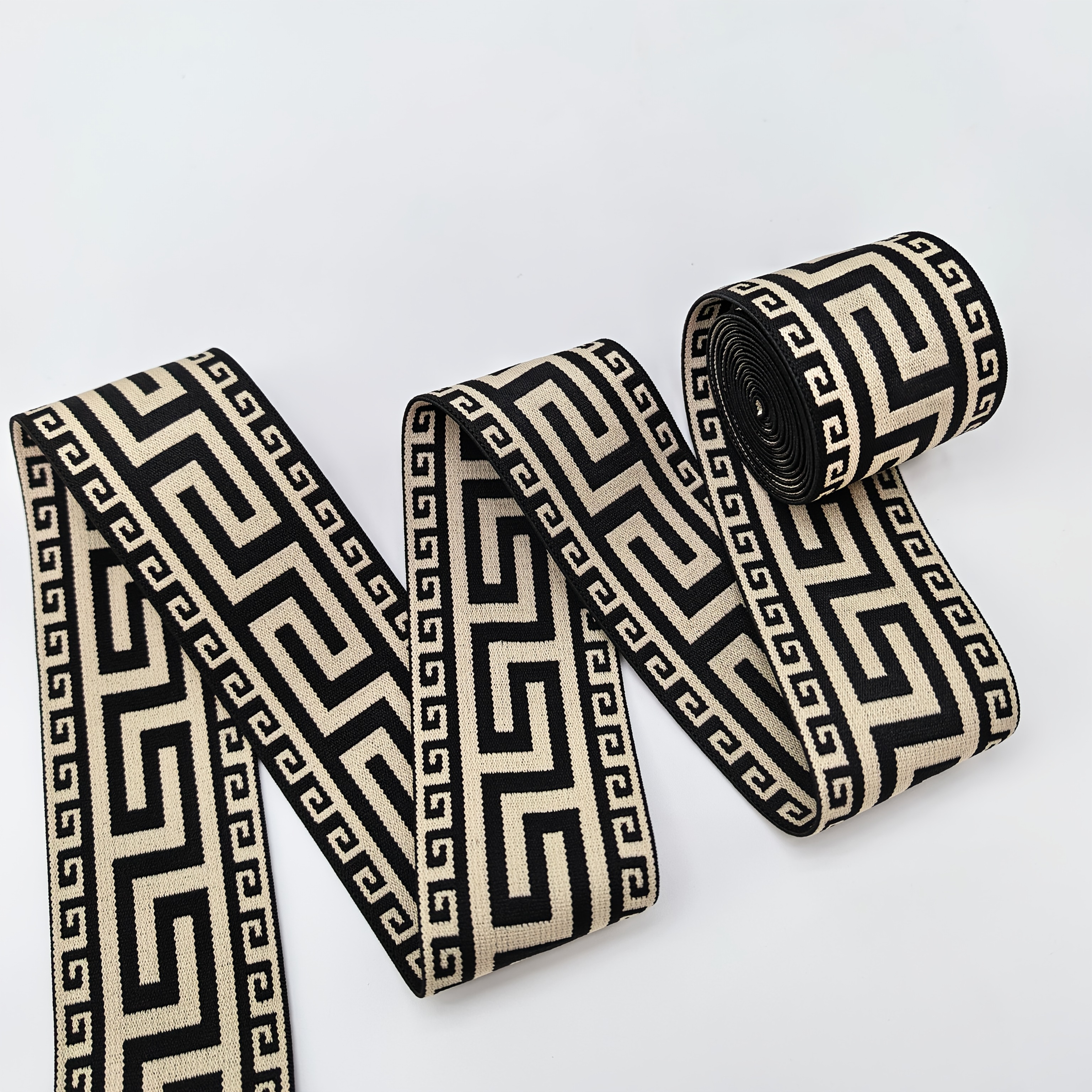 TEMU 2.19 Yards/79in/200cm- High-elastic Draw Tape, Width 40mm Sewing Elastic Ribbon, Sewing Clothing Additions, Shoe And Hat Decoration Flat Elastic