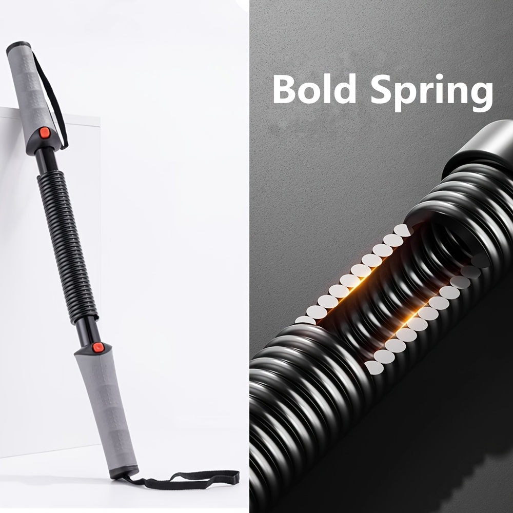adjustable spring arm curler heavy duty manual arm strength trainer with 3 level   20 40kg 44 88lbs sturdy steel construction for home gym upper body workout bench desk mountable ideal for beginners advanced   cylindrical grip feature   steel Product details 6