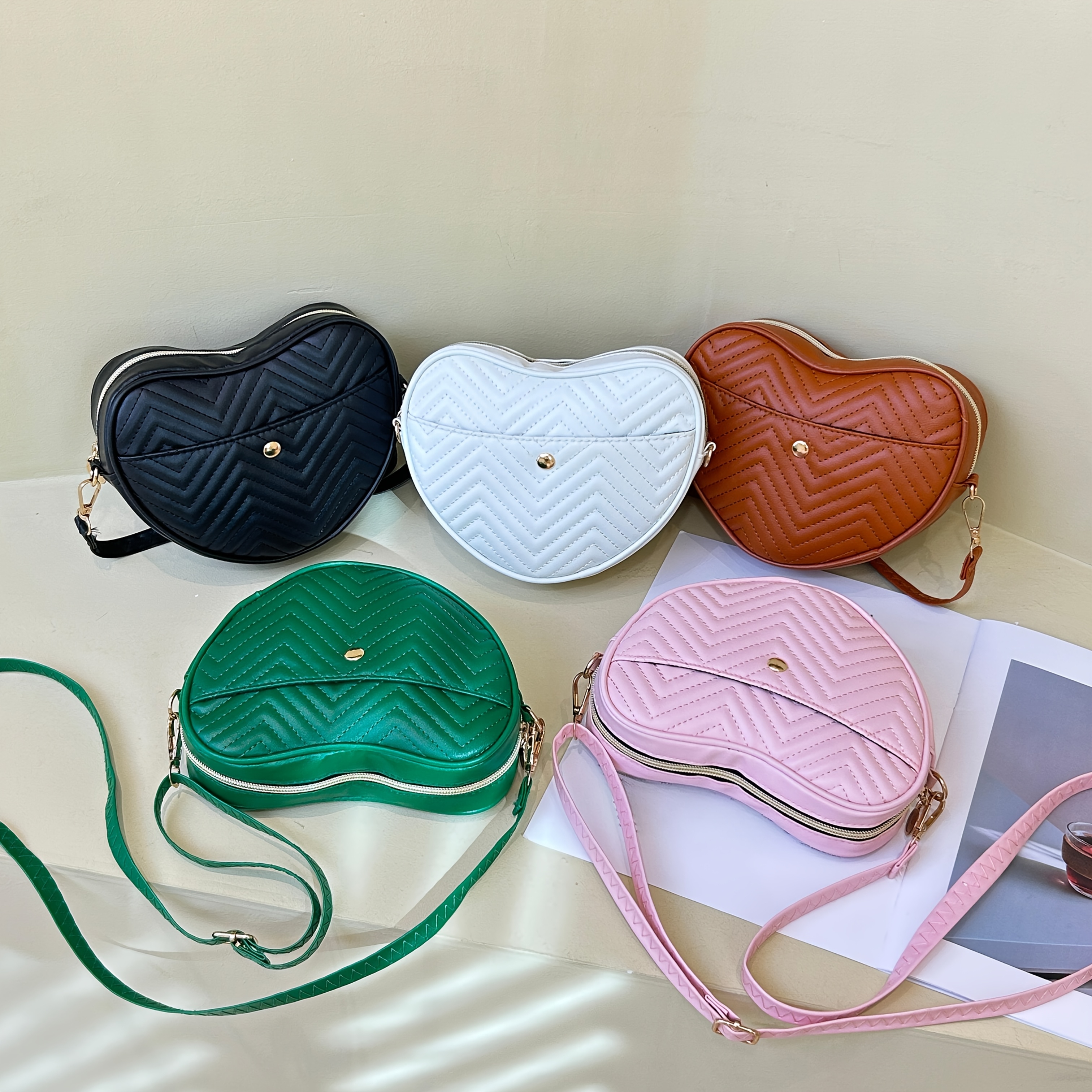 heart shape bag sold on Temu United States