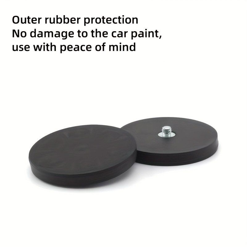 TEMU 2 Supports Magnétiques pour Caméra, Compatibles avec GoPro, avec Base Rotative à 360°, et Support Fixe avec Vis de Pouce