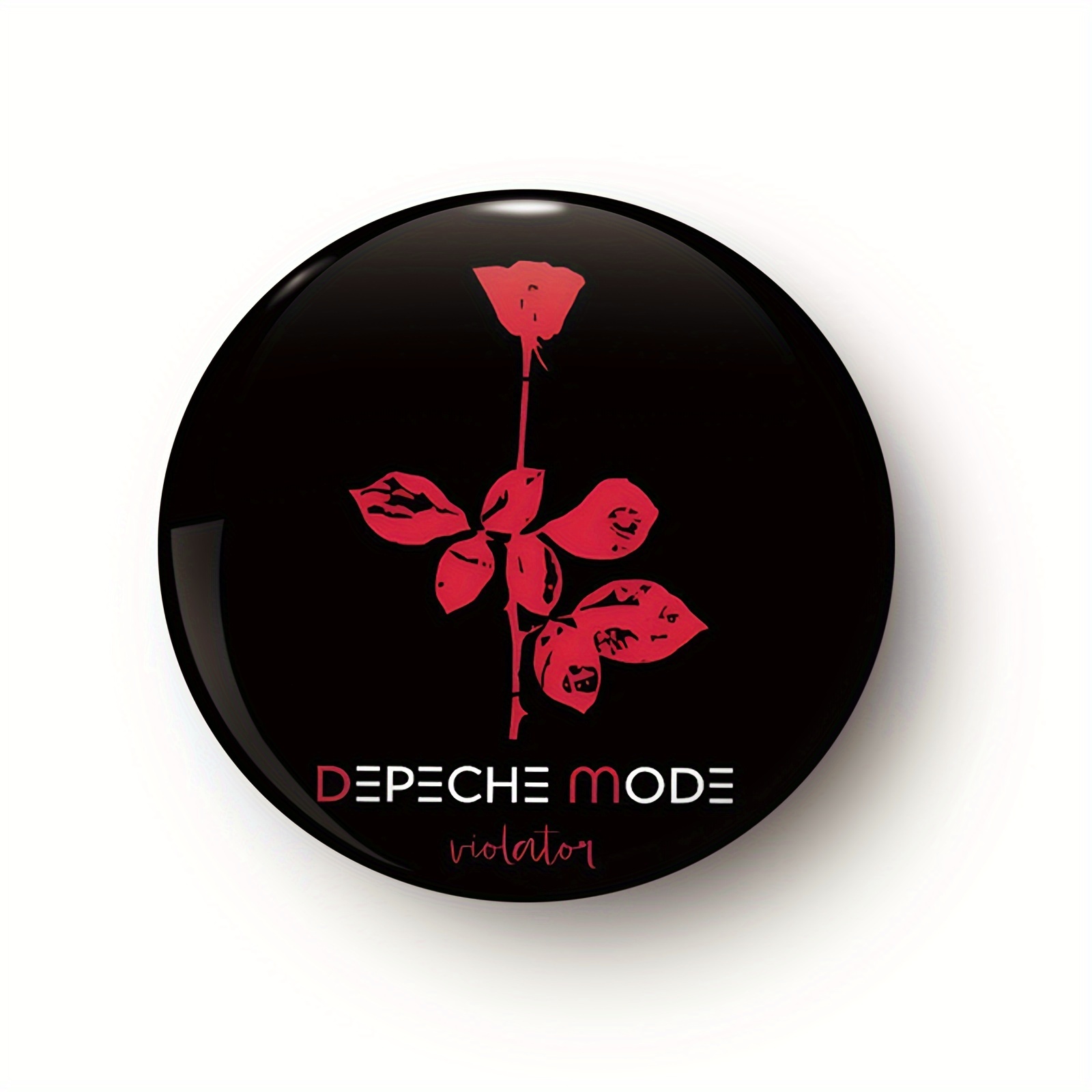 

Badge With A Rose Pattern For Men, Suitable For Friends And Classmates