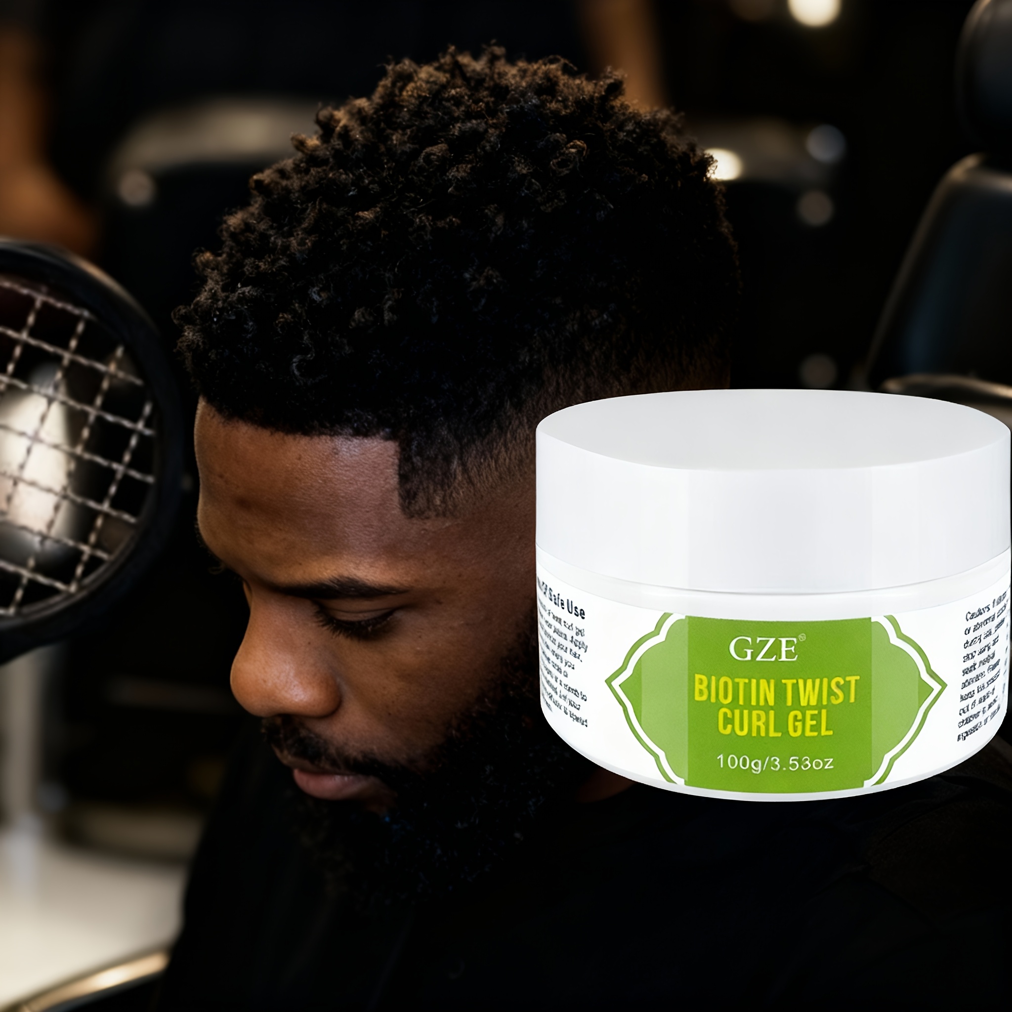 gze biotin twist curl gel hair moisturizing styling gel - Temu