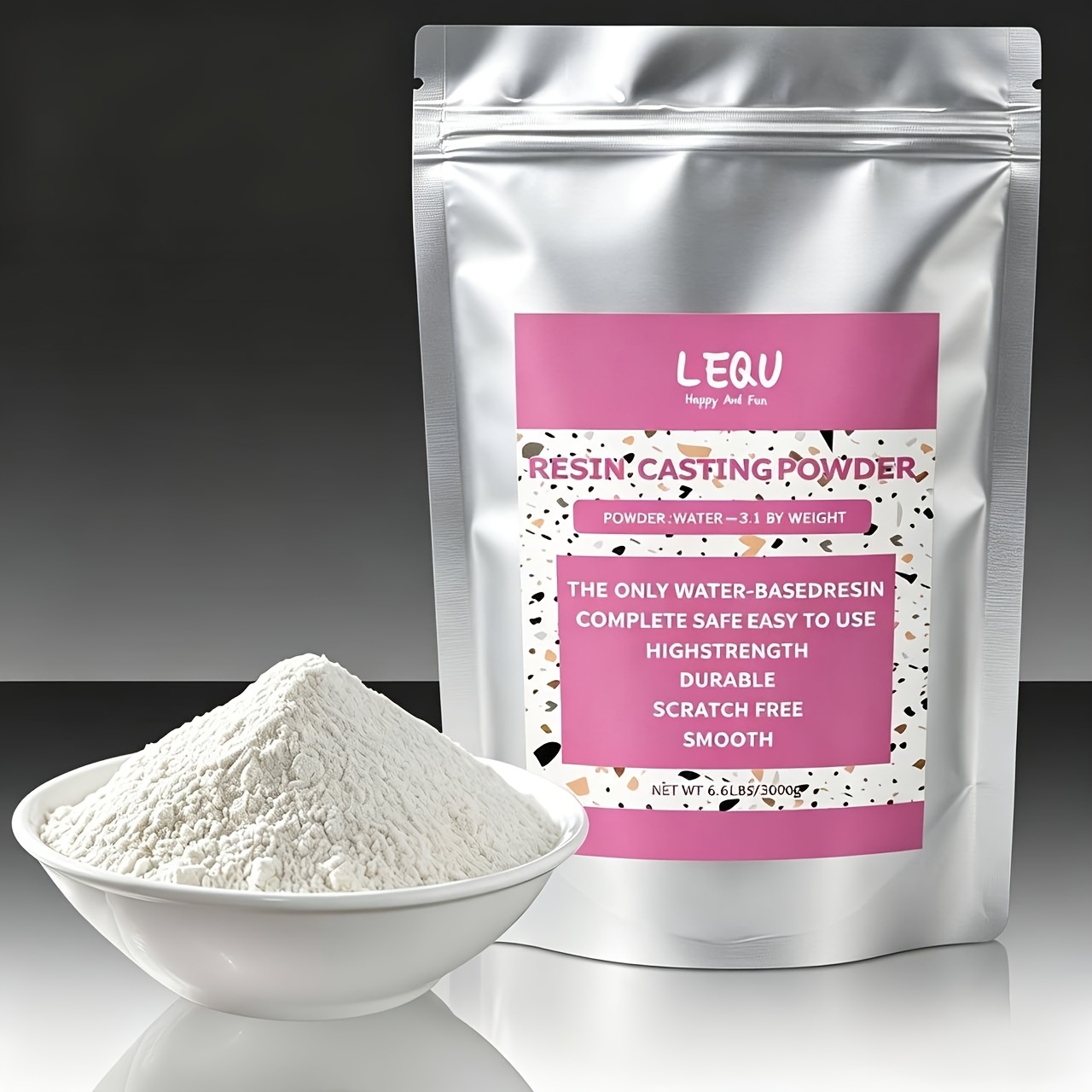 Image of 500g Water-based Formula, 20- Demolding, Quick-drying, Casting Suitable For Beginners, Mineral Casting Powder, Home Art