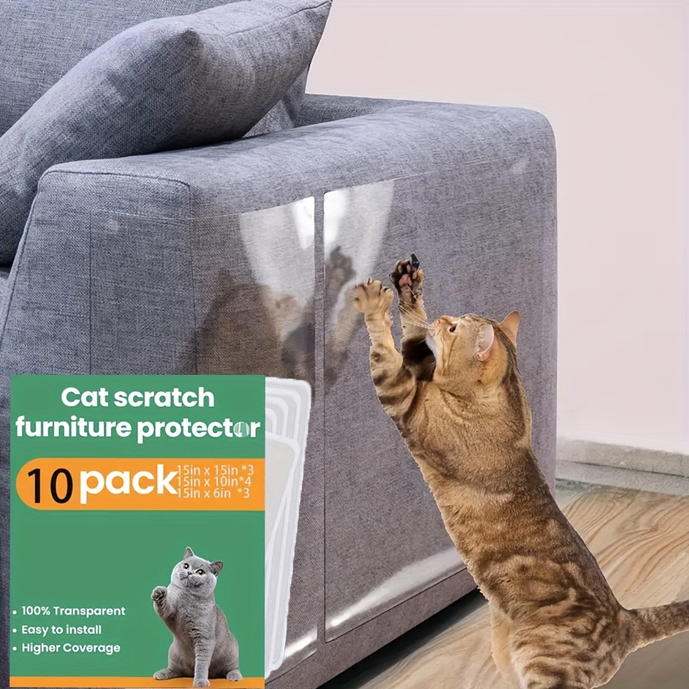 

15 Pack Anti Cat Furniture Protector, Cat Couch Protector, Couch Protector For Cats, Furniture Protectors From Cats, Couch Cat Protector, & Cat-resistant Furniture For A Claw-