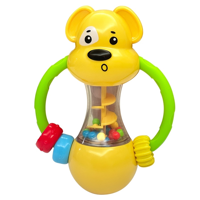 TEMU Sensory Learning Toys, Baby Hand Rattles Toys Infant Developmental Hand Grip Toys For Infant Baby Boys Girls Gifts