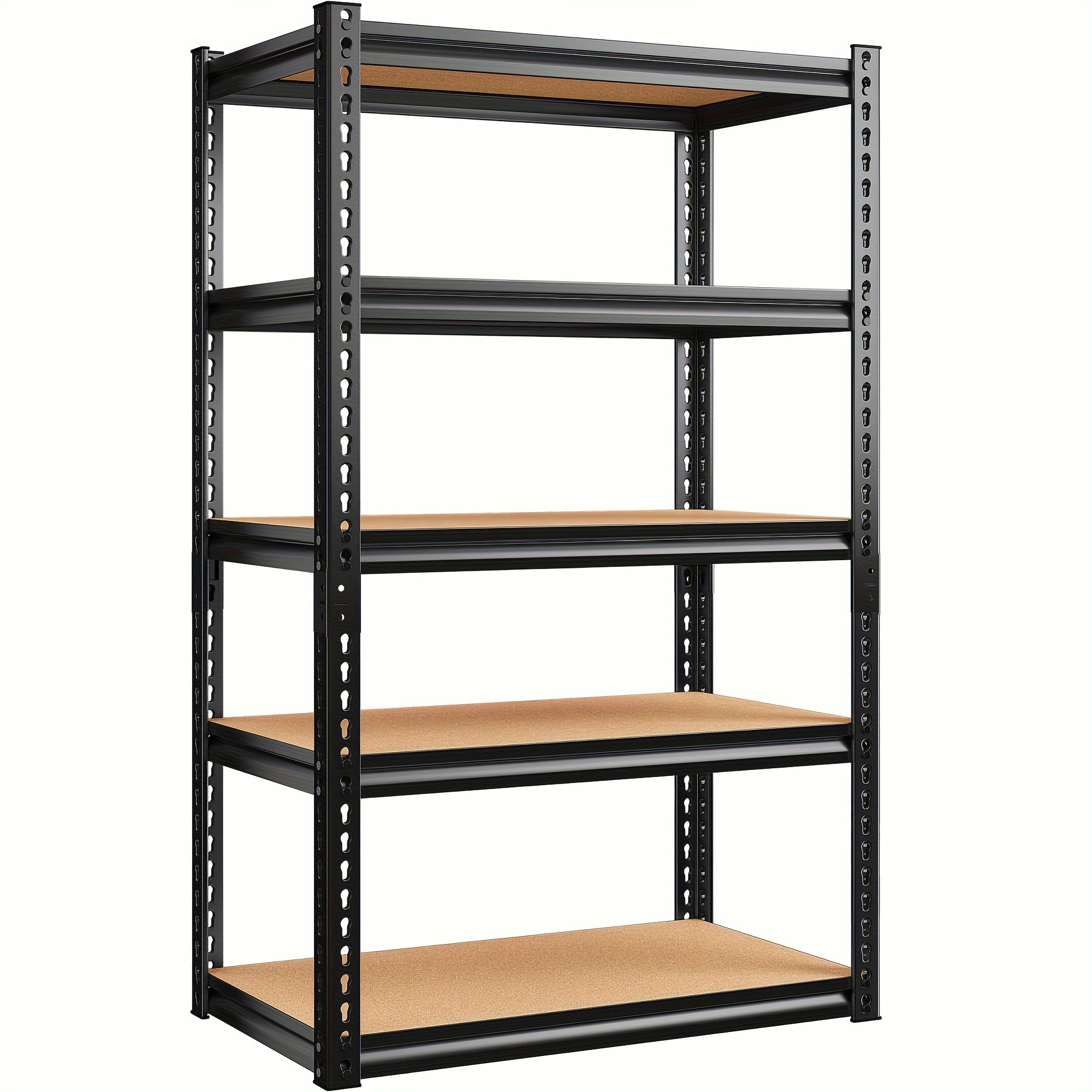 

Garage Shelving 5 Tier Storage Shelves Heavy Duty Shelving Adjustable Garage Storage Shelves Metal Shelves For Storage Loads 1500lbs Metal Shelving Units And Storage For Pantry Garage