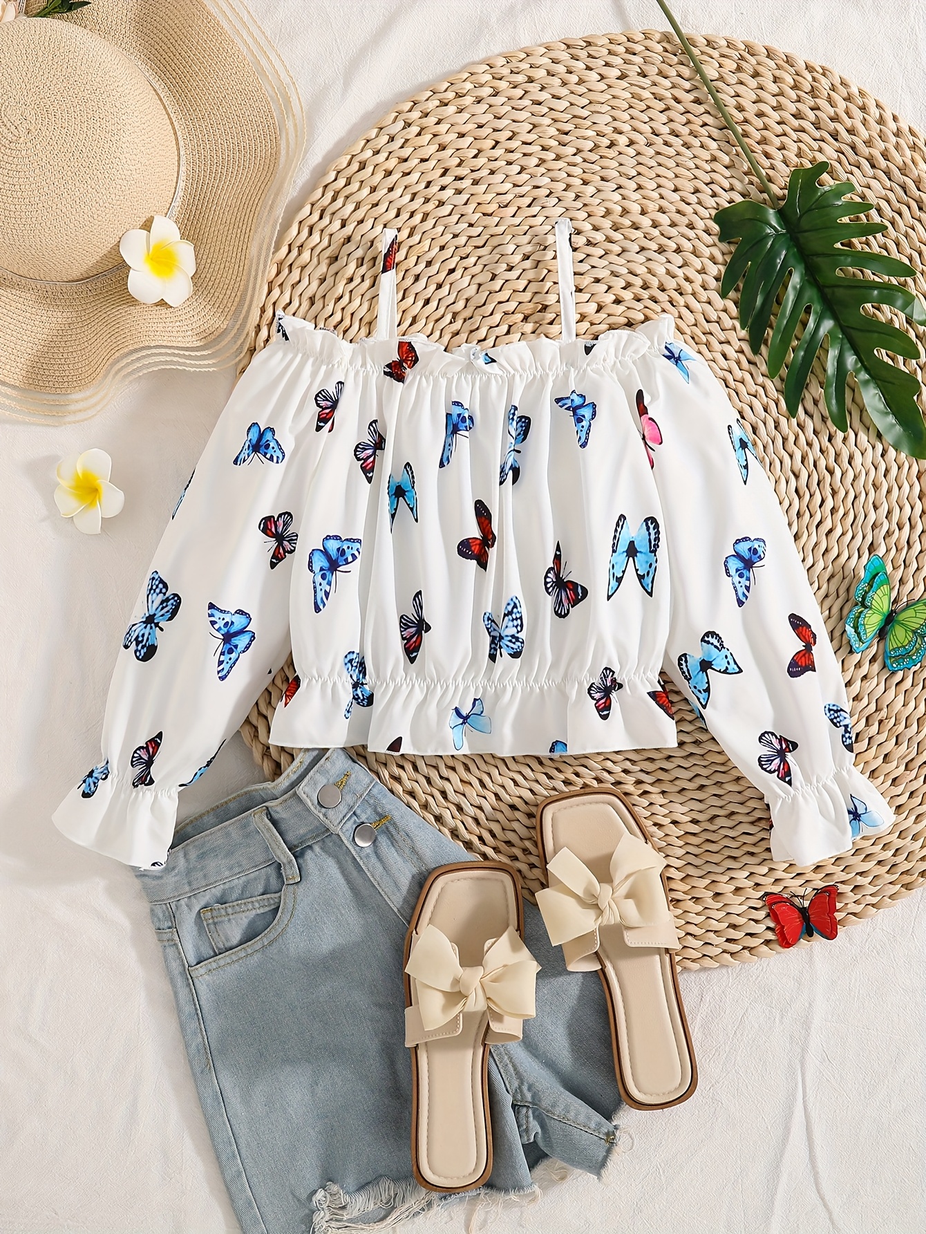 girls' shoulder long sleeve shirt Temu Germany