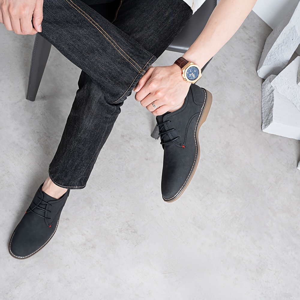 mens casual dress shoes dress shoes men - Temu