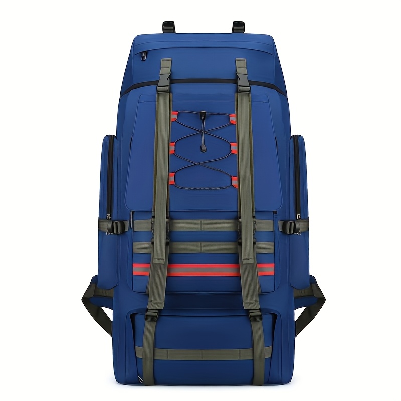 [Durable Climbing Backpack] Large Capacity Multifunctional Outdoor Sports Climbing Backpack - Durable Nylon Drawstring Design for Hiking, Camping, Short Trips - B