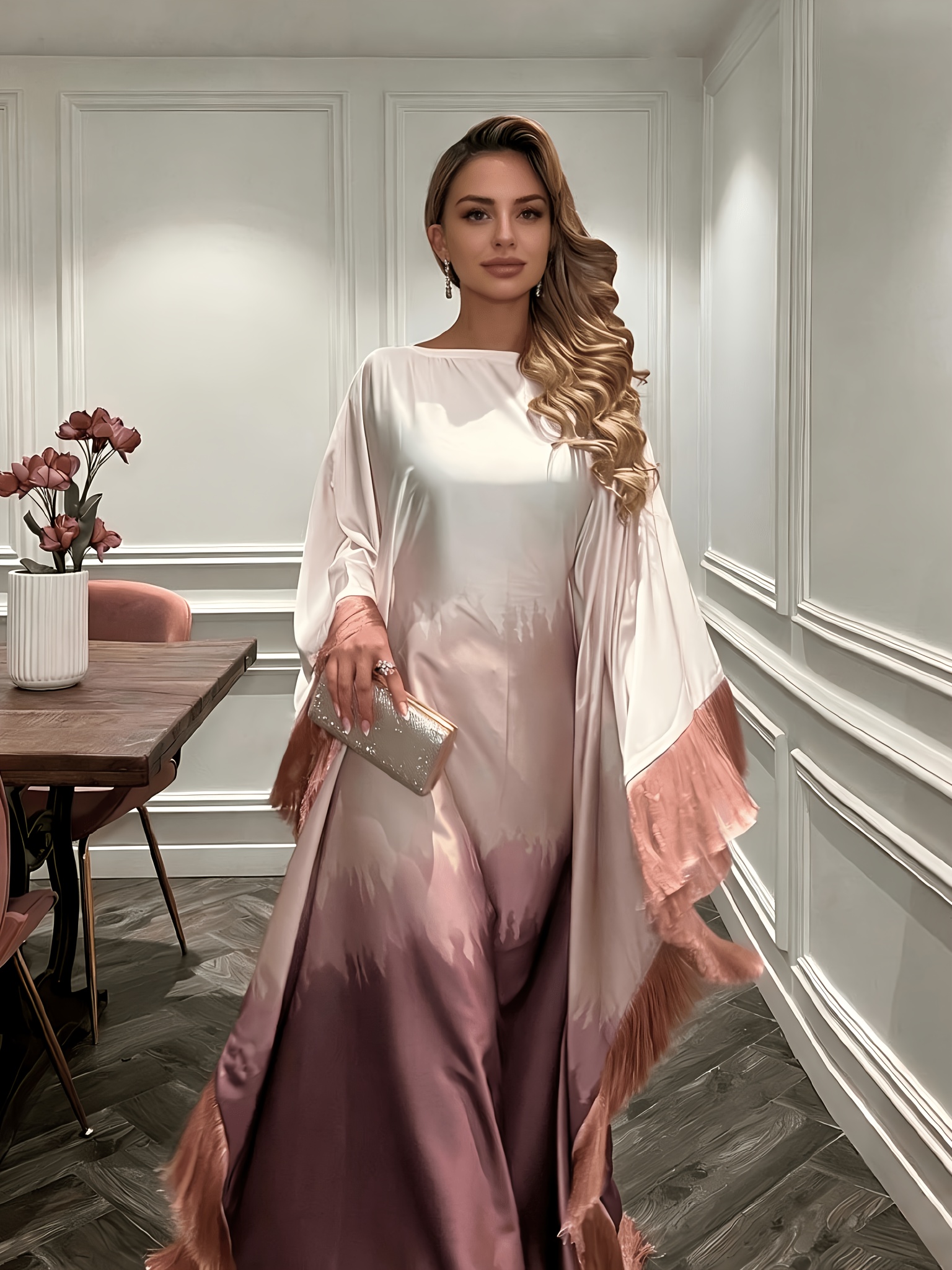 formal eid dresses layering dress