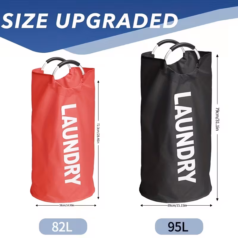 large laundry basket with foldable laundry bags foldable high quality laundry baskets   in different sizes suitable for multi purpose storage in bathrooms laundry rooms   and dormitories of high quality laundry baskets laundry basket big size cylindrical laundry basket christmas style wall hanging laundry basket collapsible laundry basket extra large fabric storage basket laundry basket with wheels and lid christmas laundry basket Product details 5
