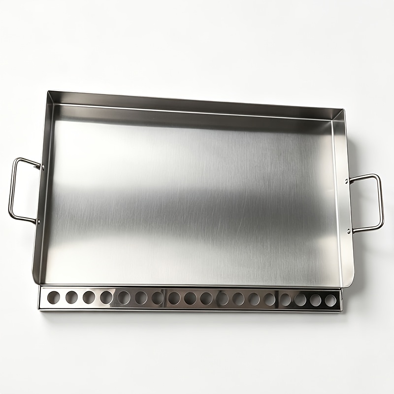 per in acciaio inossidabile 430 resistente / Piastra universale per / piatta per da esterno con rimovibile / Facile…: retailer-supplied image