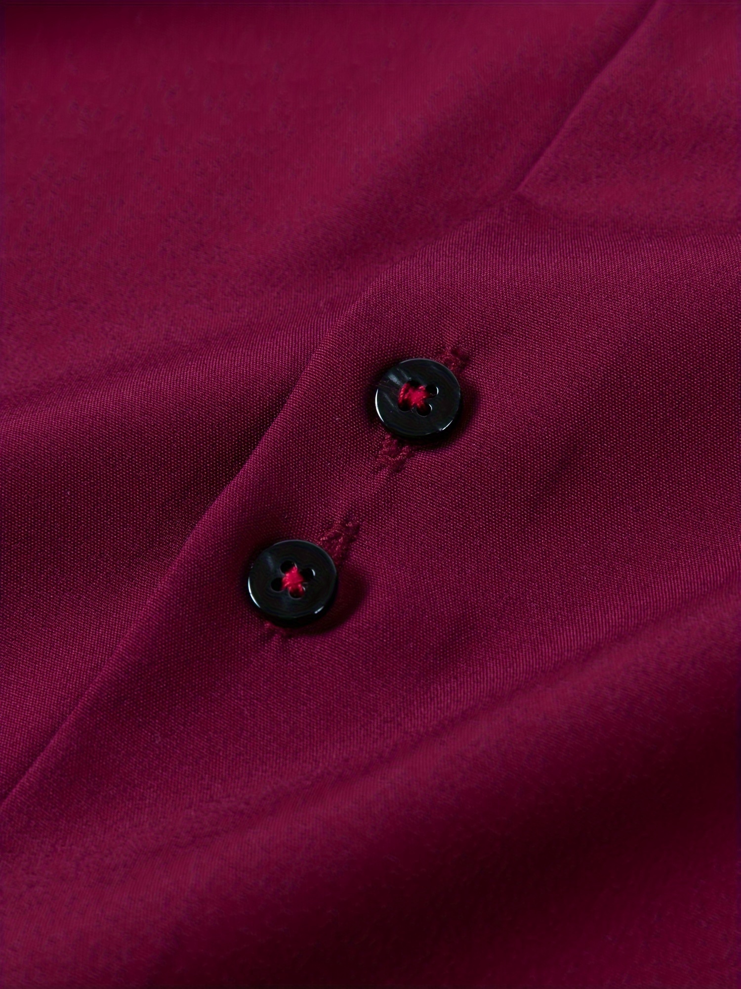 Camisa de Manga Larga para Hombre, Formal, Negocios, Exterior, Top Masculino