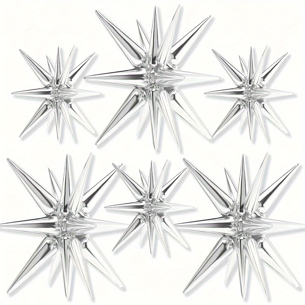 

5pcs 3d - 22" Aluminum , Explosion For / Decorations, No Needed, & Supplies