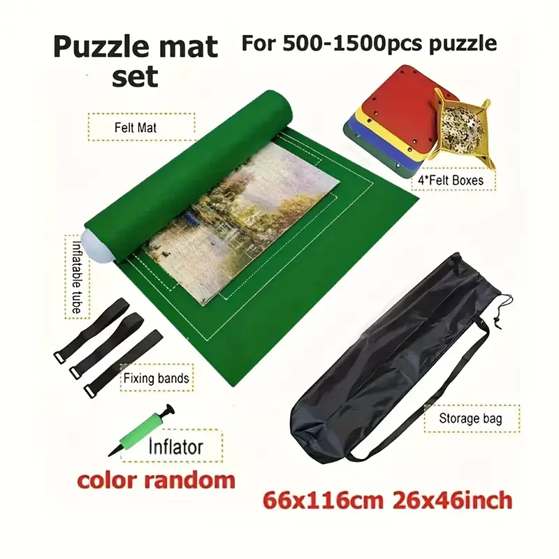 Tapis Puzzle, Tapis Puzzle Rouleau Feutre, Accessoire pour Puzzles,Tapis de Puzzle Portable, Couverture pour Jusquà 2000 Pièces Puzzles Voyage Sac de Rangement (Gris Tapis Puzzle, Tapis Puzzle Rouleau Feutre, Accessoire pour Puzzles,Tapis de Puzzle Portable, Couverture pour Jusquà 2000 Pièces Puzzles Voyage Sac de Rangement (Gris
