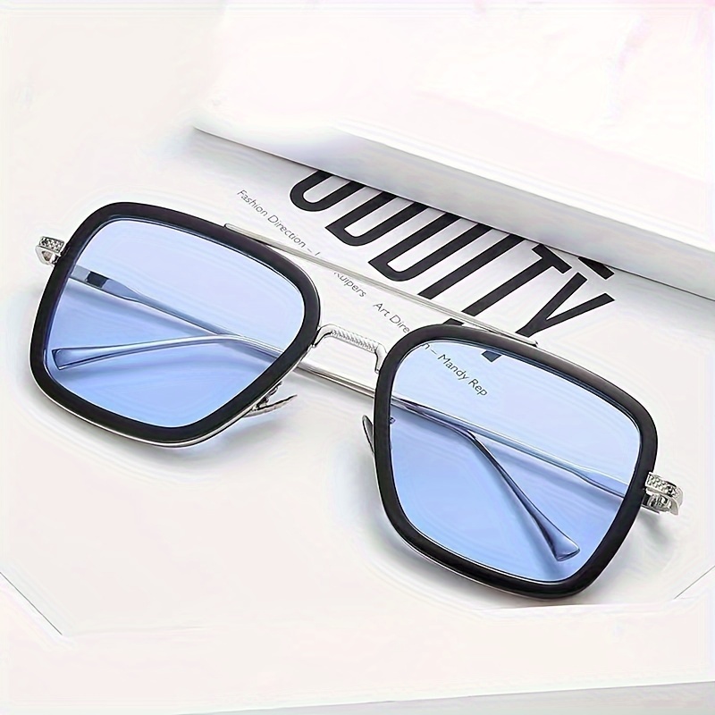 

Hindfield Fashion Fashion Glasses - Pure Metal Frame, Style With Decorative Pc Lenses For Streetwear, , Hindfield
