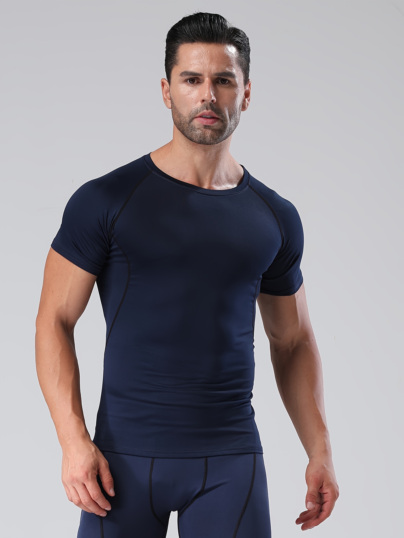 mens t shirts polyester spandex blend Temu South Africa