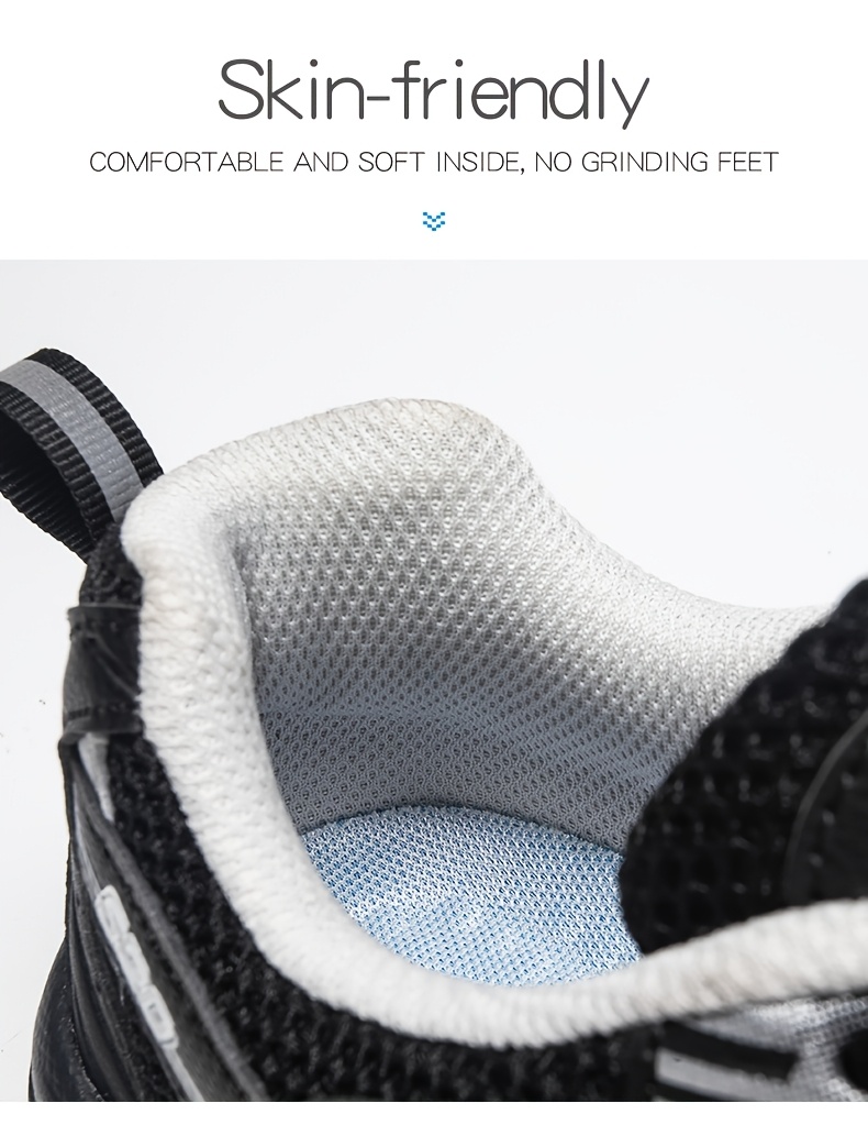 Men's Stylish Sports Shoes In Black With Silvery, Breathable Mesh, And Large Sizes 40-46, Perfect For Casual Wear.