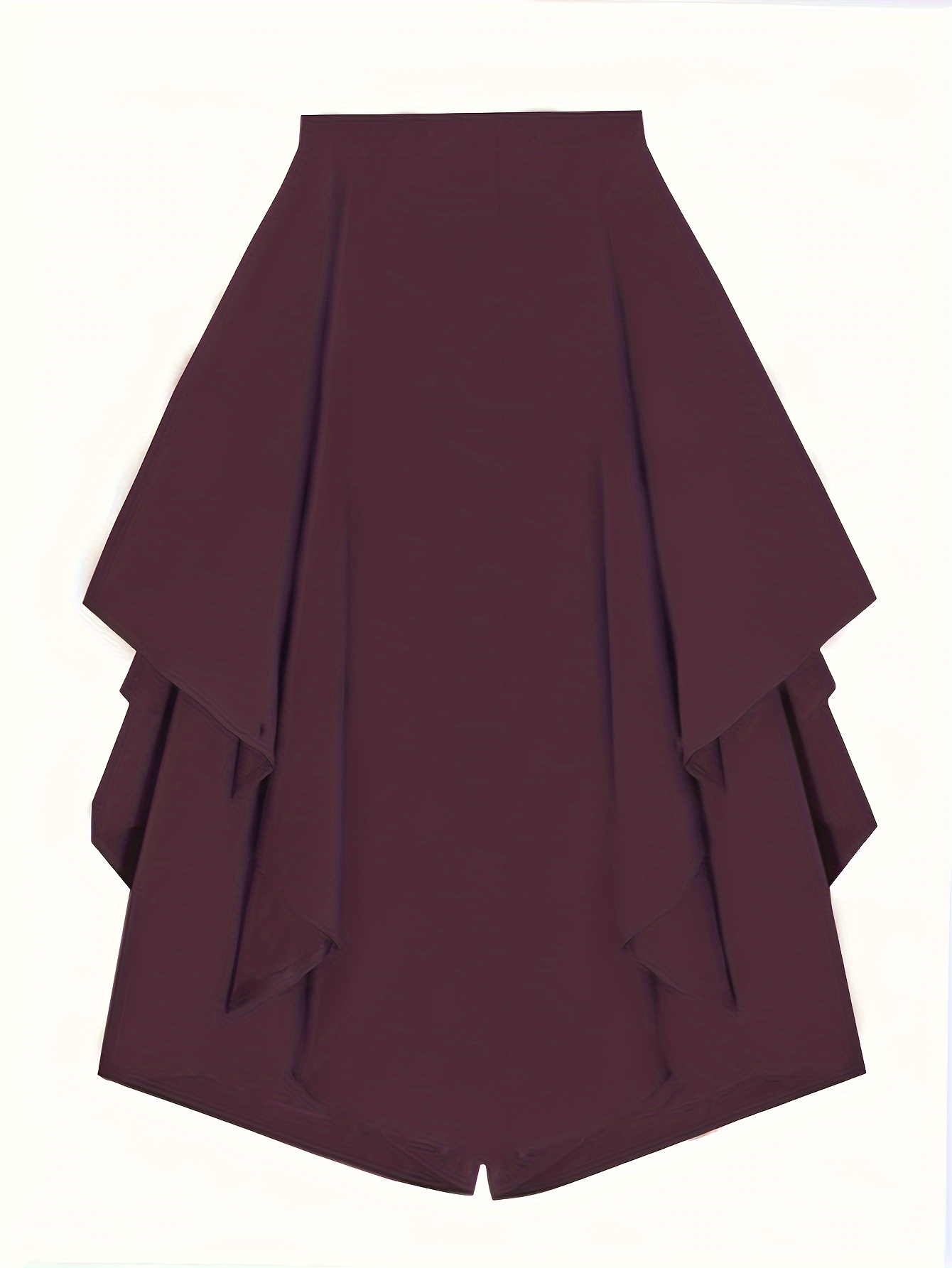high waisted asymmetrical hem culottes skirt pants women - Temu