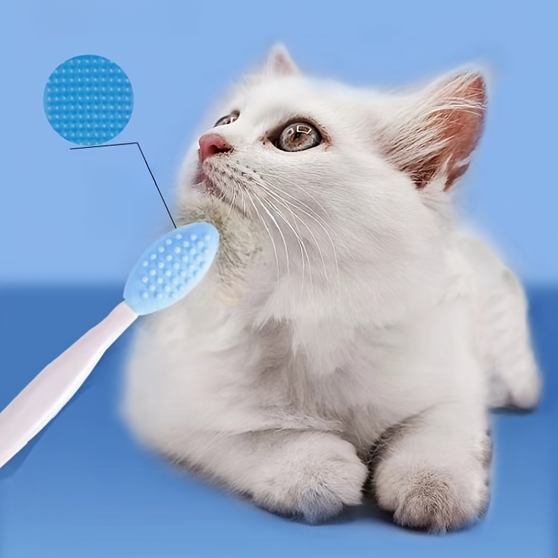 

Kitty Black Chin Silicone Cleaning Brush: The Ultimate Solution For Clearing Blackheads On Your Feline's Chin