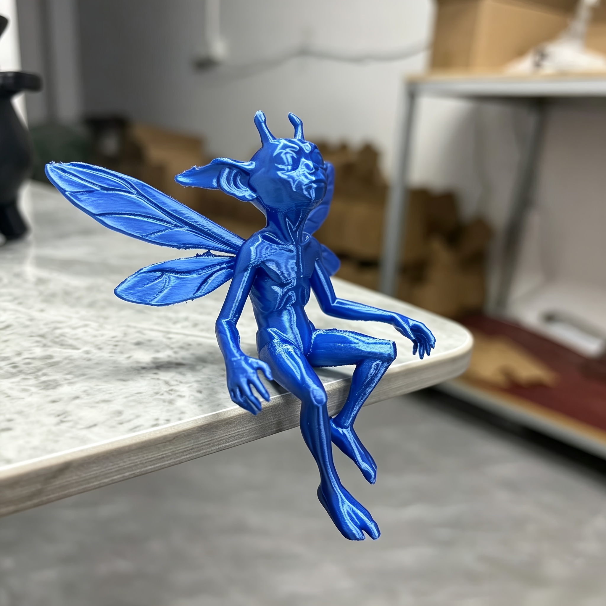 TEMU Decorative Sign & Plaque: Wb Series Decoration, , Material, Exquisite , Elf Figurine Ornament, Collectible Value, A Themed Space, Ideal For Home