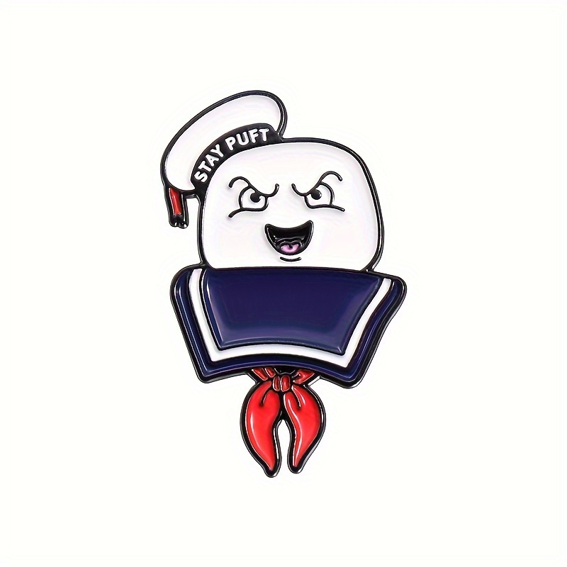 Image of 1pc Of ' Brooch Featuring A Cartoon Design, A Lovely Alloy Badge Suitable For Clothing And Backpack Additions, Perfect As A Small Gift