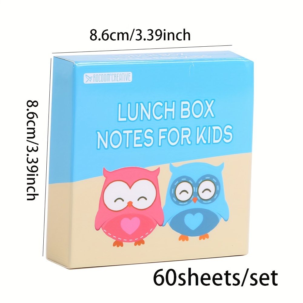 TEMU 60 English Lunch Cards Fun Knowledge Cards Ck003