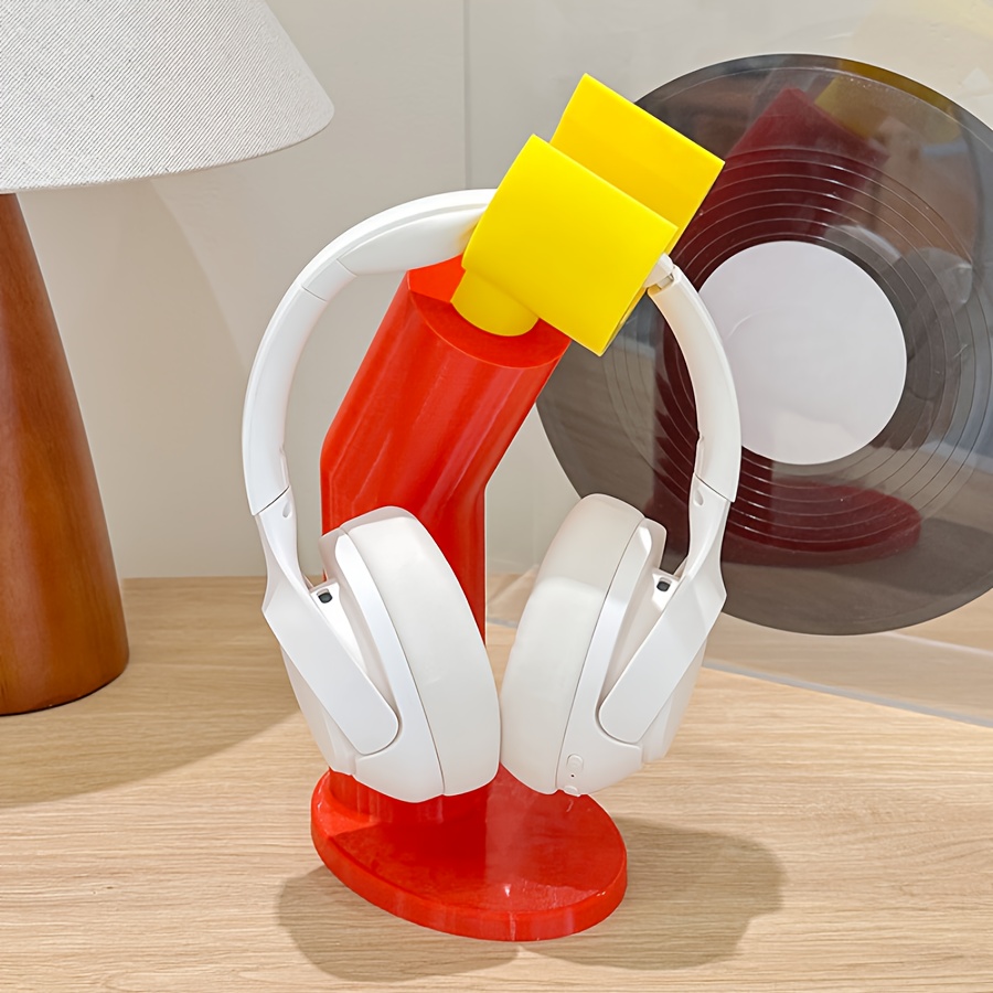 E-shop Ein wunderschöner, kreativer Desktop-Kopfhörerständer, Kopfhörerbasis, Kopfhörerhaken, Gaming-Setup-Zubehör, Dekoration für 'und' Zimmer |