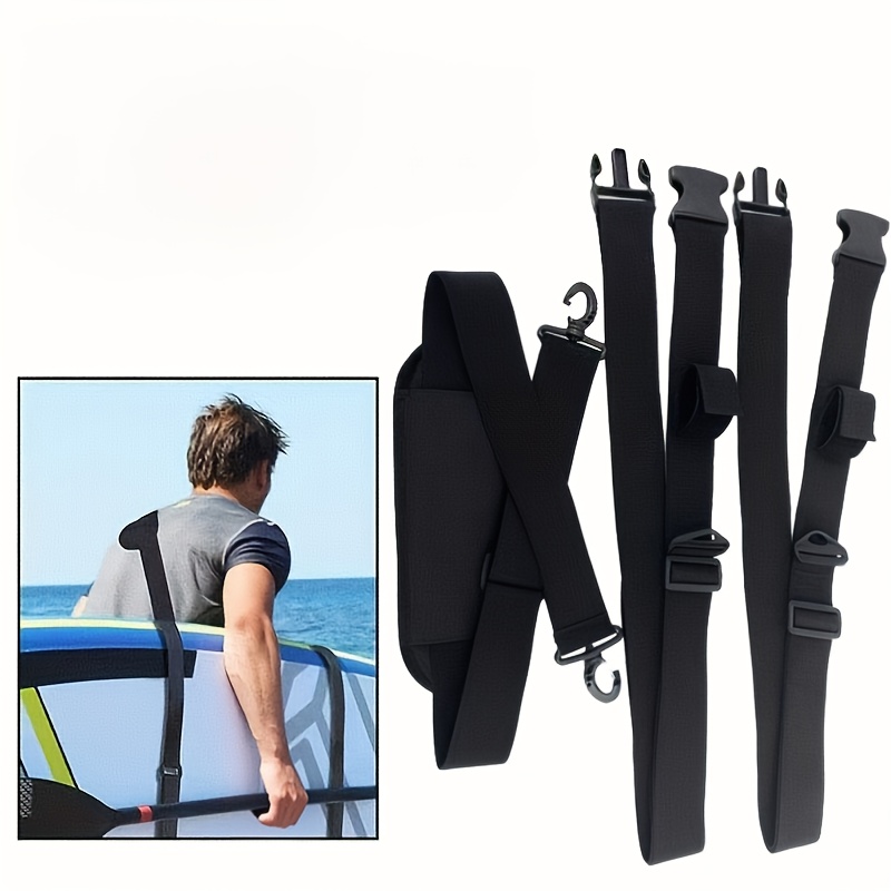 Kayak Surfboard Paddle Board Shoulder Strap Sup Portable Adjustable Carrying Strap Anti-scratch Design With Padding Shoulder Strap Suitable For Paddle Board, Surfboard, Longboard, 3 Colors Optional
