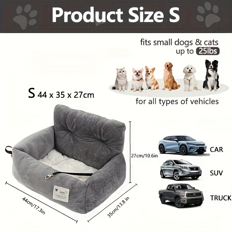 TEMU Car , Car , And Sofa , Dog Kennel , Suitable For Small , And , And A Bed