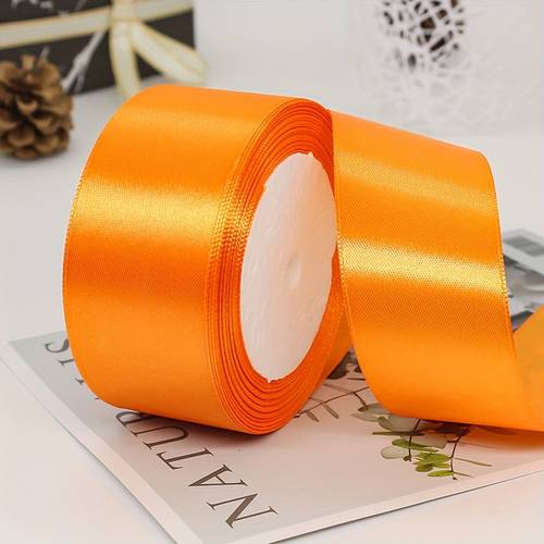 item picture 1pc 4cm ribbon rose flower making material satin ribbon colored ribbon cloth ribbon strap gift packaging ribbon wedding decoration christmas decoration bow ribbon gift decoration souvenir gift