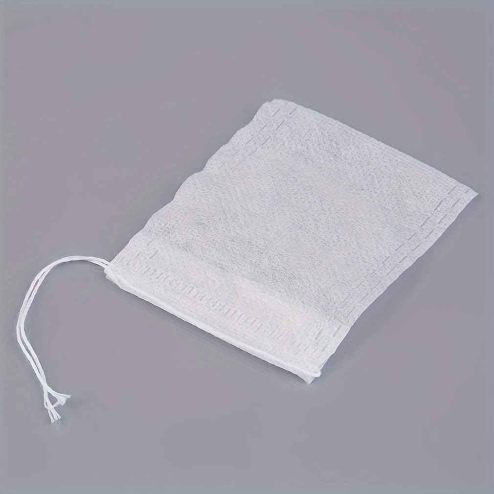 100pcs disposable fabric tea bags non woven coffee filter pouches food cooking infusion bags bulk set details 12