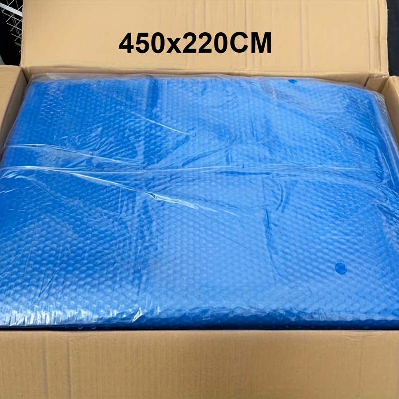14 76ft x 7 22ft rectangular pool solar cover insulating foam sunshade blanket with heat   and uv protection suitable for in ground and above ground rectangular swimming pools