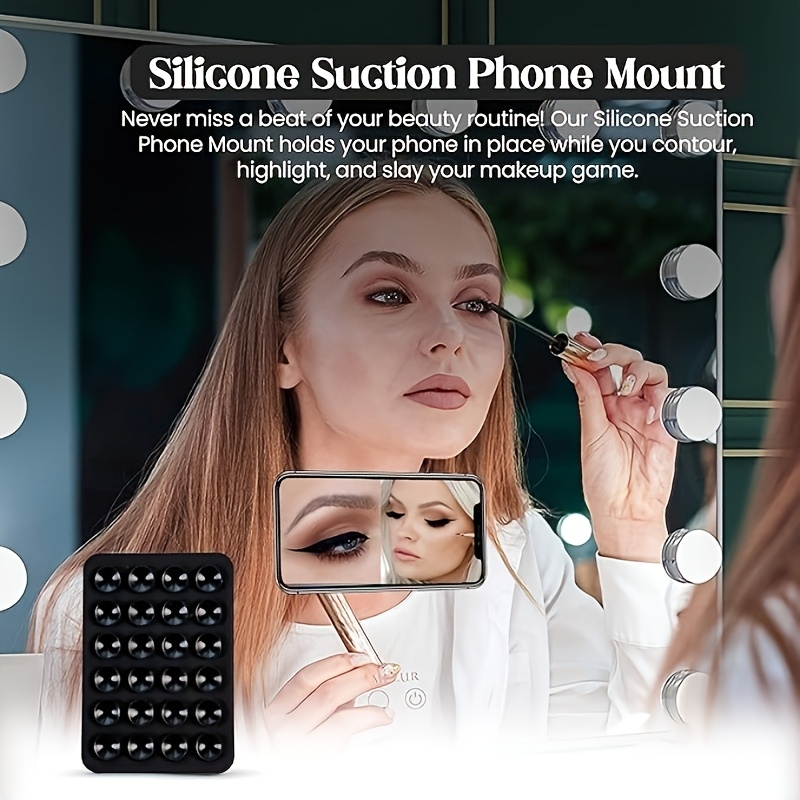 Silicone Double-Sided Suction Phone Case Detachable Mount Hands