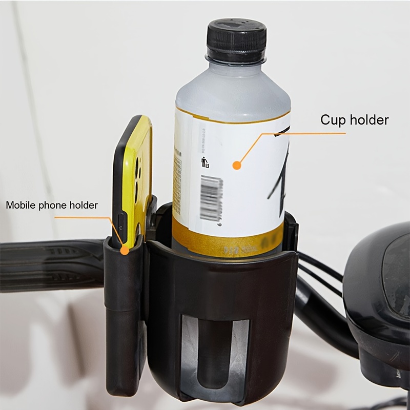 2 in 1 stroller cup holder organizer universal cup holder for strollers bikes wheelchairs more keep beverages coffee pacifiers bottles secure halloween thanksgiving and christmas gift easter gift details 7