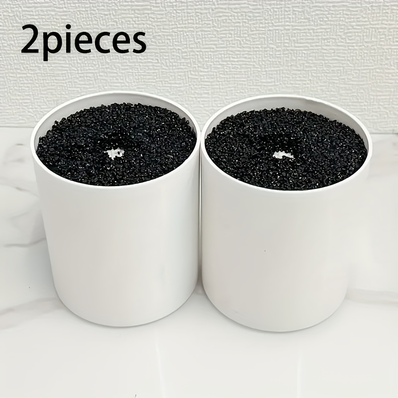 Image of 2pcs Set Of Nordic Minimalist Four-season Simulated Flower Pots | Lightweight Plastic Diy Home Floral Arrangement Kit " Universal Desktop Green Plant Decoration, Living Room Balcony Seasonal Ornaments