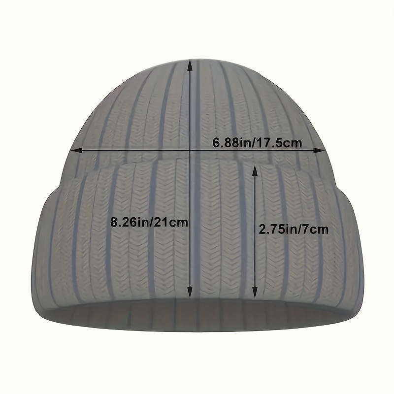 2pcs Bonnet Adulte 86 Label - Léger, Respirant et Extensible, Chapeau d'Hiver Unisexe Chaud pour Hommes & Femmes, Style Y2K Décontracté & Formel