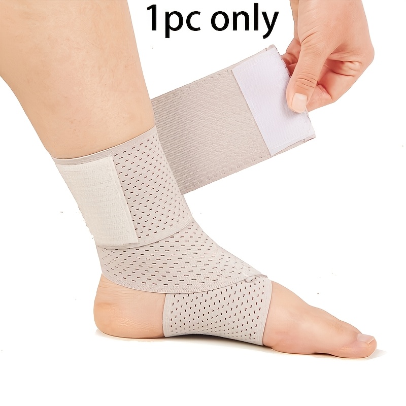 TEMU 1pc Ankle Compression Sleeve For Women Men, Outdoor Sports Compression Brace For Runners
