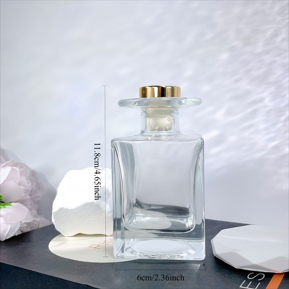 elegant glass perfume diffuser bottle refillable scented Temu