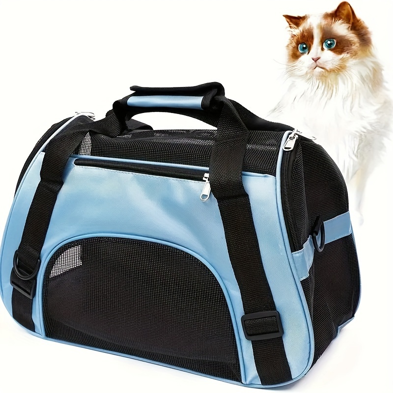 

1pc Portable Pet Cage For Dogs And Cats, Foldable And Convenient, Ideal For Travel And Outdoor Activities