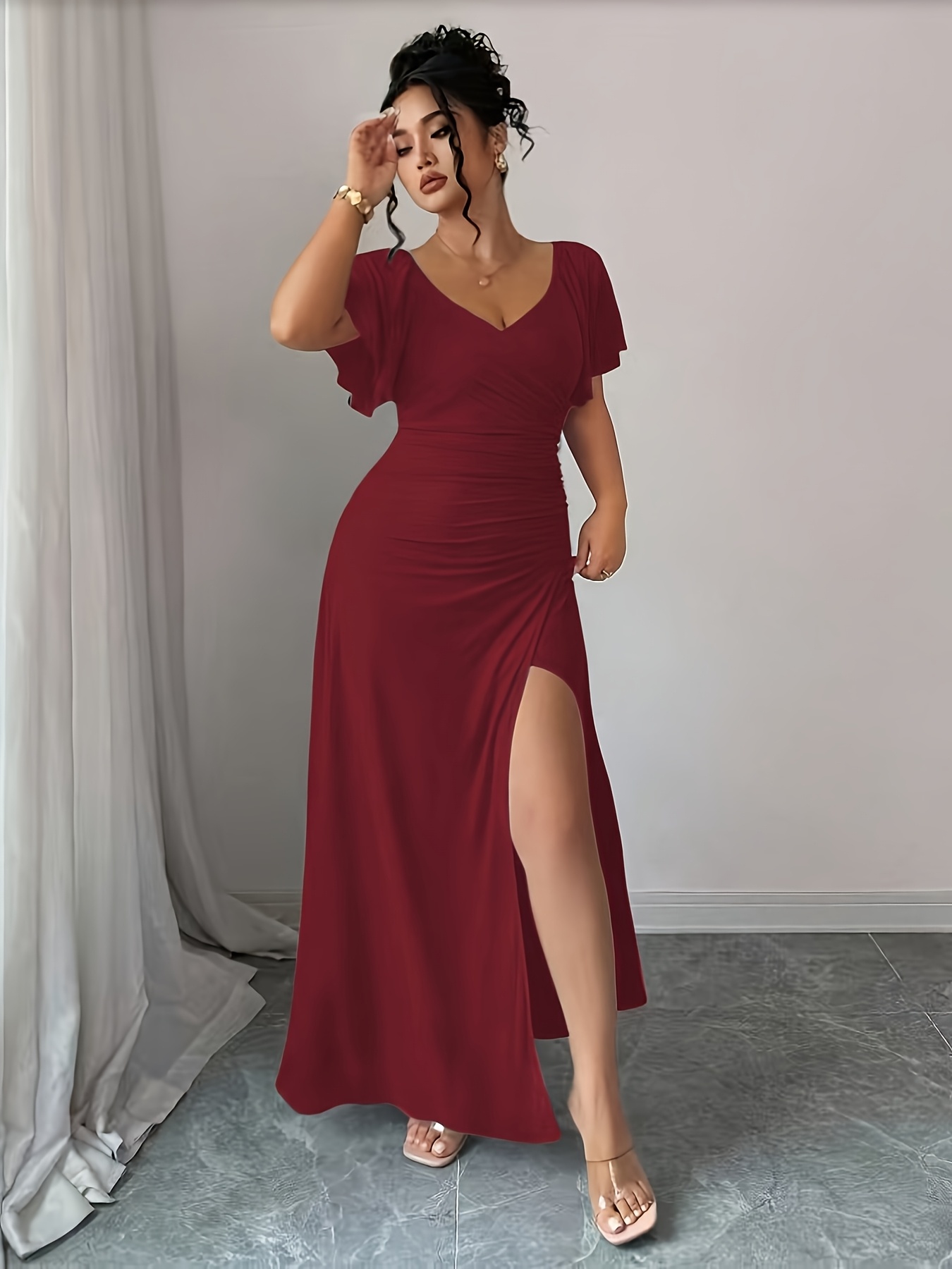 temu semi formal dresses women sold on United States temu evening dresses